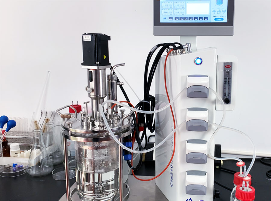 玻璃發酵罐補料瓶連接 玻璃發酵罐補料瓶連接