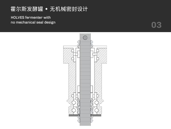 HOLVES發酵罐無機械密封設計 HOLVES發酵罐無機械密封設計